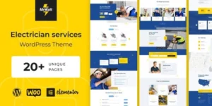 MrWatt Electrician Services WordPress Theme 1.1破解版主题