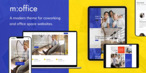 MultiOffice Coworking Space Theme 1.2破解版主题