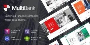Multibank Business and Finance WordPress Theme 1.1.1破解版主题