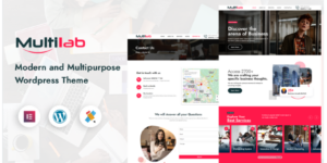 Multilab Consulting Business WordPress Theme 1.0.0破解版主题