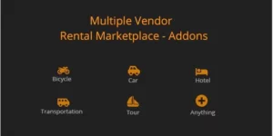 Multiple Vendor for Rental Marketplace in WooCommerce (add-ons) 1.0 1.0破解版插件