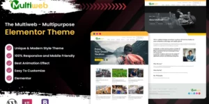 Multiweb Multipurpose Business Theme WordPress Theme 1.0.0破解版主题