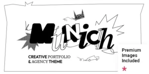 Munich Creative Portfolio Theme 1.1破解版主题
