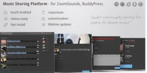 Music Sharing Platform for WordPress / ZoomSounds Addon