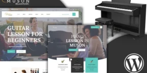 Muson Music Classes WordPress Theme 1.0.0破解版主题