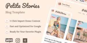 My Stories Personal Blog And Influencer Theme WordPress Theme 10.4破解版主题