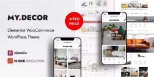 MyDecor Elementor WooCommerce WordPress Theme 1.1.5破解版主题