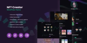 MyNFTs NFT Creator WordPress Theme 1.0.3破解版主题