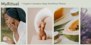MyRitual Organic Cosmetics Shop WordPress Theme 1.1破解版主题