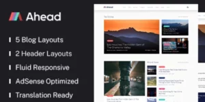 MyThemeShop Ahead WordPress Theme 1.0.12破解版主题