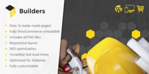MyThemeShop Builders WordPress Theme 1.3.14破解版主题