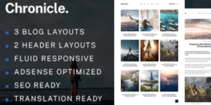 MyThemeShop Chronicle WordPress Theme 1.0.8破解版主题