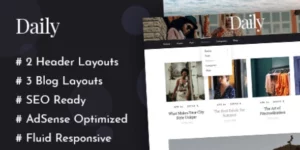 MyThemeShop Daily WordPress Theme 1.0.4破解版主题