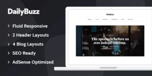 MyThemeShop DailyBuzz WordPress Theme 1.0.9破解版主题