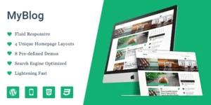 MyThemeShop MyBlog 1.2.9破解版主题