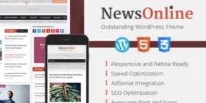 MyThemeShop NewsOnline 1.2.9破解版主题