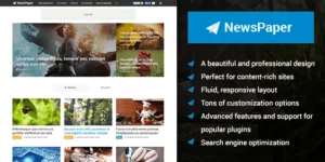 MyThemeShop Newspaper 2.3.14破解版主题