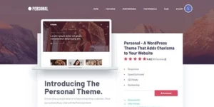 MyThemeShop Personal Theme 1.0.7破解版主题
