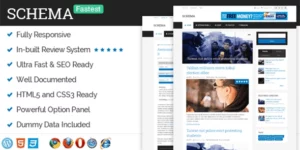 MyThemeShop Schema Theme 3.9.23破解版主题