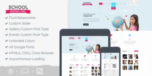 MyThemeShop School 1.2.9破解版主题