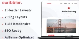 MyThemeShop Scribbler Theme 1.0.12破解版主题