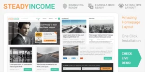 MyThemeShop SteadyIncome 2.2.11破解版主题