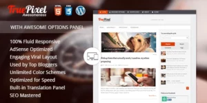 MyThemeShop TruePixel WordPress Theme 4.2.1破解版主题