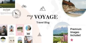 MyVoyage Travel Blog WordPress Theme 1.0破解版主题