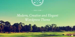 N7 Modern attractive Golf Club WordPress Theme 1.3.3破解版主题