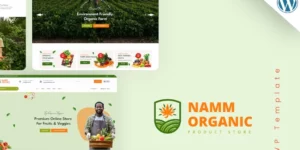 Namm – Grocery Shop WordPress Theme 1.0.4破解版主题