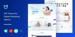 NanoText Digital Marketing WordPress Theme 1.0.9破解版主题