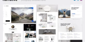 Narrative Portfolio WordPress Theme 1.1.5破解版主题