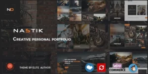 Nastik Creative Portfolio WordPress Theme 5.2破解版主题