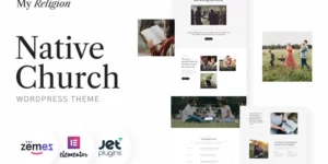 Native Church My Religion WordPress Theme 1.0.1破解版主题