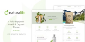 NaturaLife | Health Organic WordPress Theme 1.9.3.1破解版主题