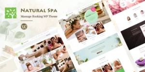 Natural Spa Massage Booking WordPress Theme 3.0破解版主题