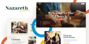 Nazareth | Church Religion WordPress Theme 1.0.11破解版主题