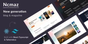 Ncmaz Blog Magazine WordPress Theme 4.3.12破解版主题