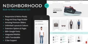 Neighborhood Responsive Multi-Purpose Shop Theme 3.6.12破解版主题