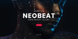 Neobeat Night Club Entertainment WordPress Theme 1.0.0破解版主题