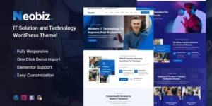 Neobiz IT Solution and Technology WordPress Theme 1.0.0破解版主题