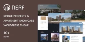 Nerf Single Property WordPress Theme 1.0.1破解版主题