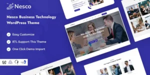 Nesco Business Technology WordPress Theme 1.0.0破解版主题