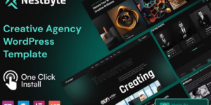 Nestbyte – Creative Agency and Startup WordPress Theme 1.1破解版主题