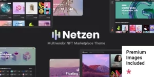 Netzen Multivendor NFT Marketplace Theme 1.0破解版主题
