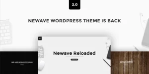 Newave WordPress Responsive One Page Parallax 1.4破解版主题
