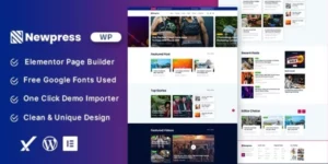 Newpress Blog Magazine WordPress Theme 1.0破解版主题