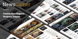 News Gamer A Newspaper Publishing Theme | News / Editorial 3.1破解版主题