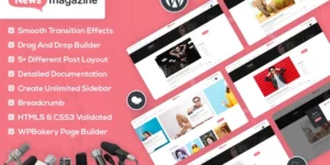 News Magazine Photography Blog WordPress Theme 1.0.0破解版主题