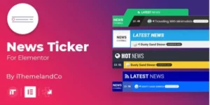 News Ticker For Elementor 1.4.0破解版插件